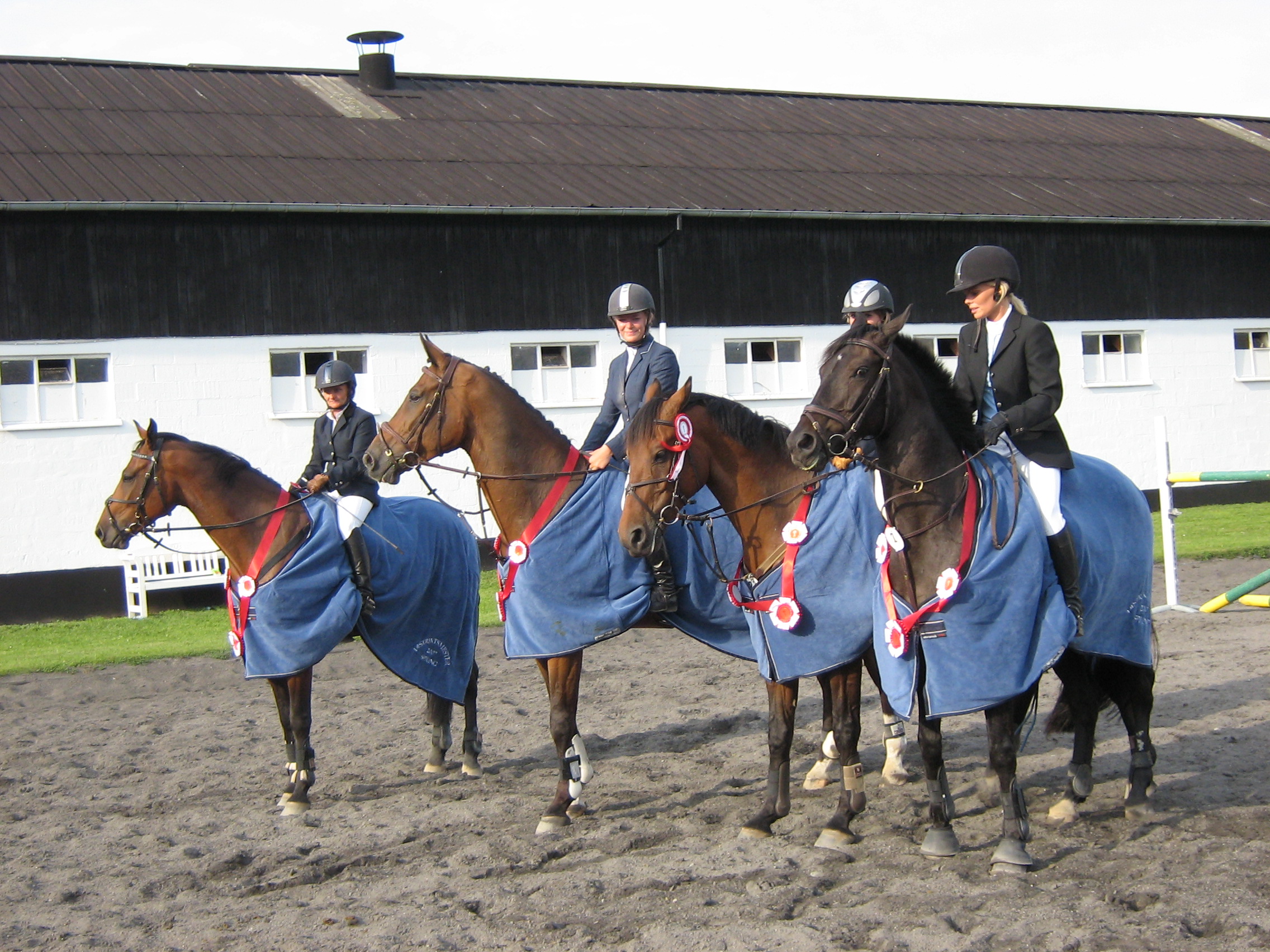 NSR´s C-stævne hestespringstævne med holdmesterskab 18-19. august 2007.